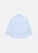 Camisa Algodão e Linho Patche For Boys