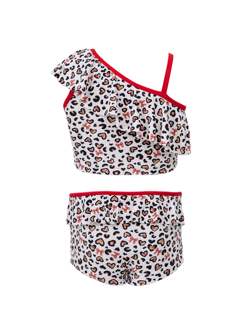 Conjunto Light Estampado Babado Resort