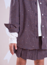 Camisa Xadrez Blue Cristais