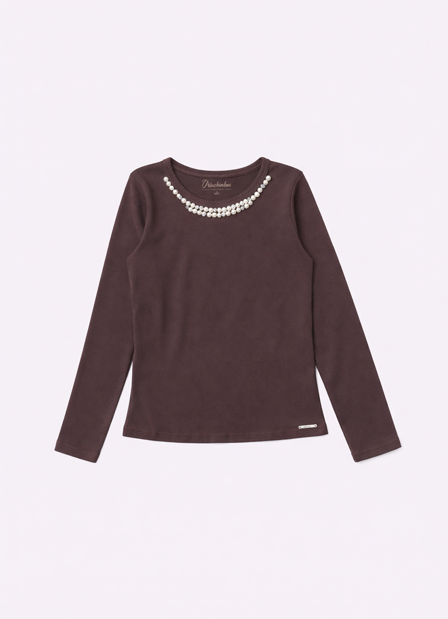 Blusa Ribana Bordado Pérolas e Cristais