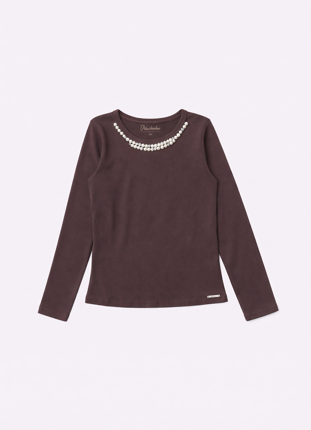 Blusa Ribana Bordado Pérolas e Cristais