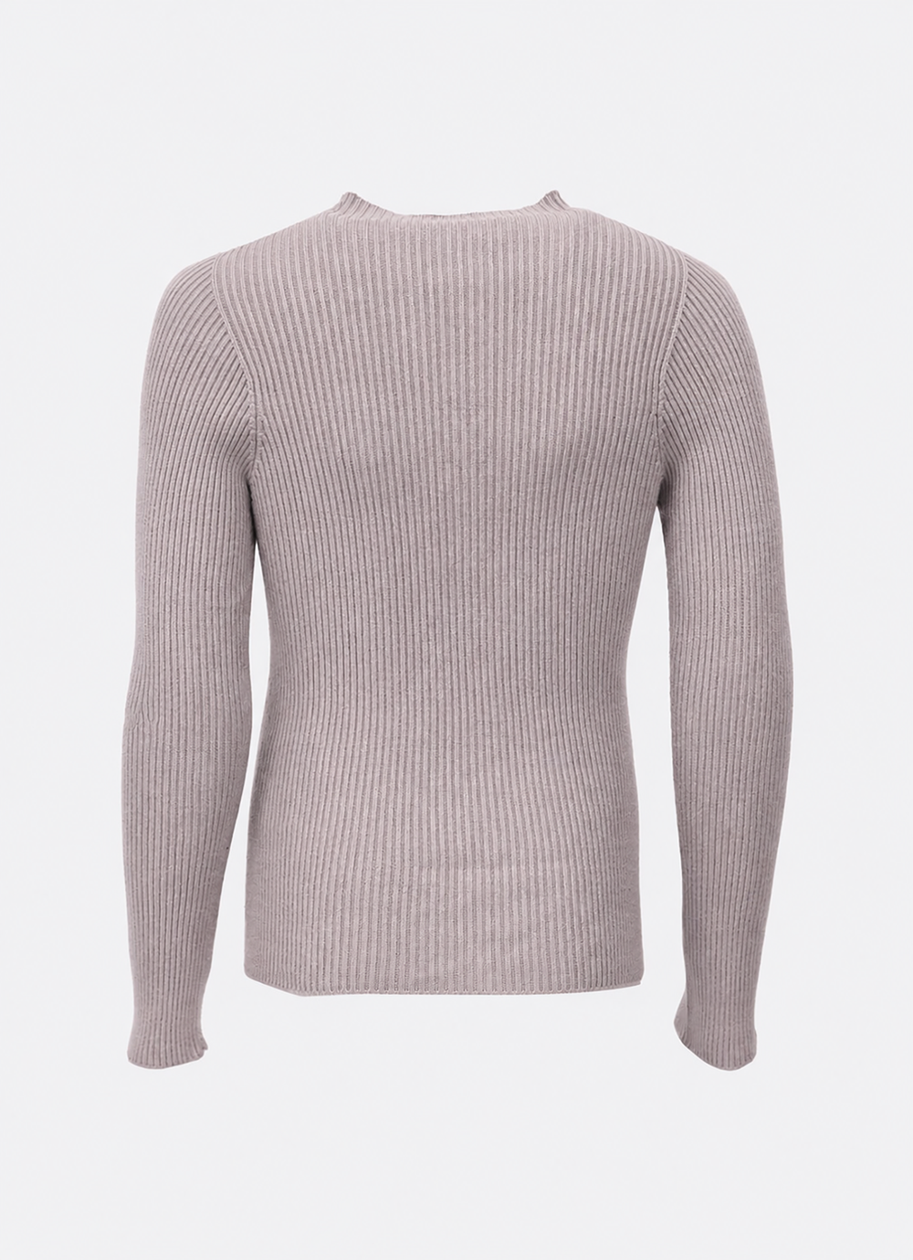 Blusa Tricot Canelada Sem Costura P Cristal