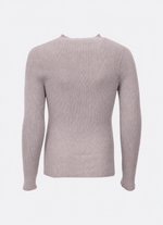 Blusa Tricot Canelada Sem Costura P Cristal