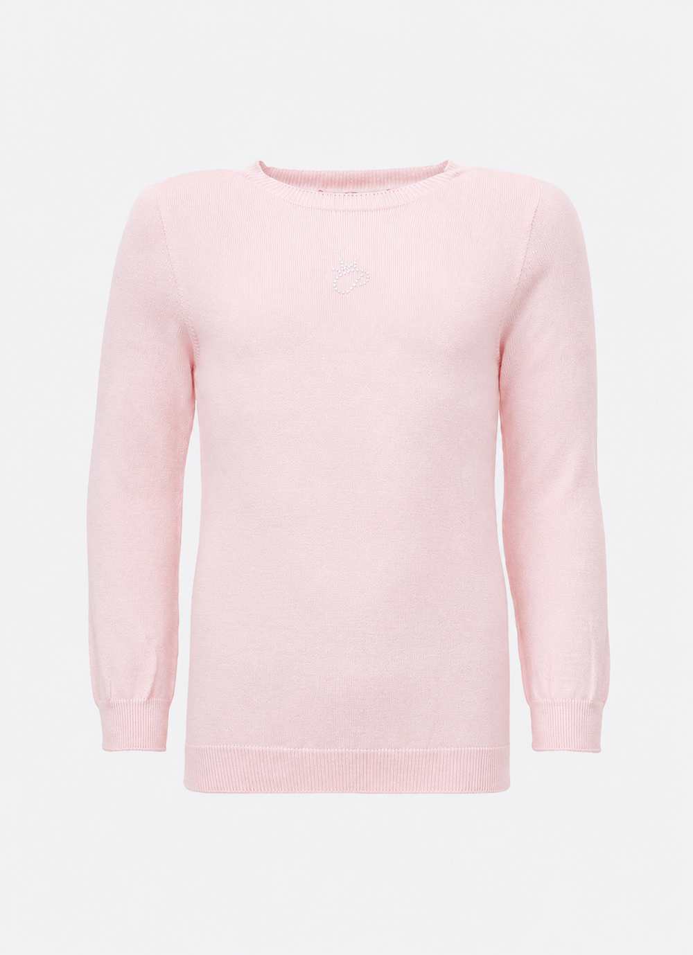 Blusa Tricot Meia Malha Sem Costura P Cristal