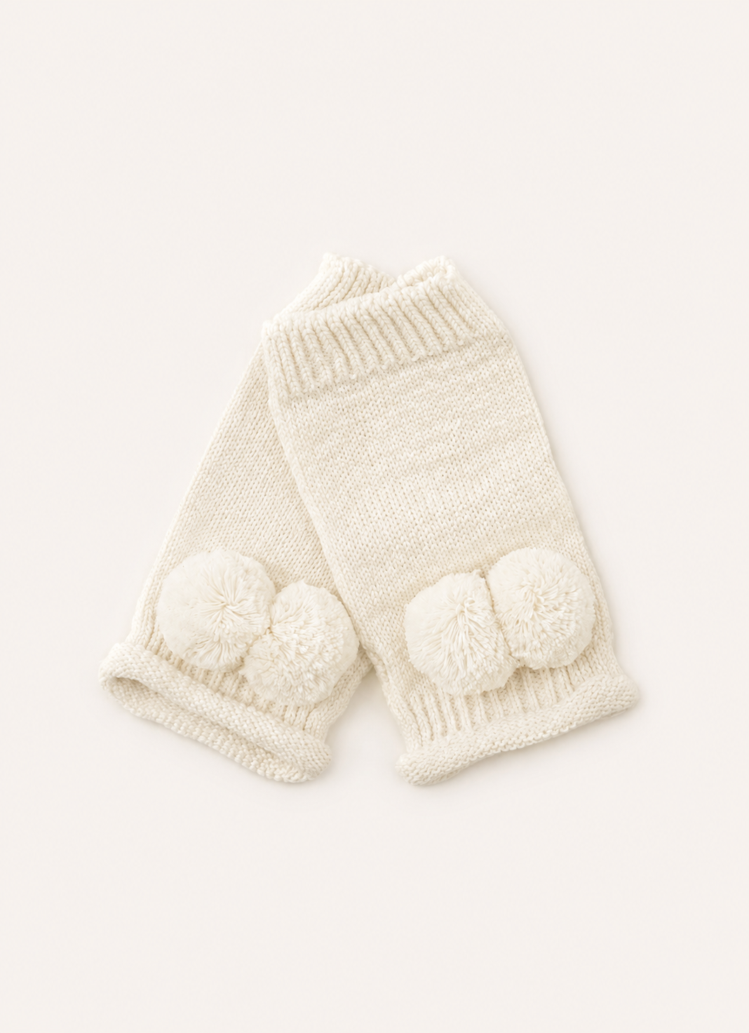 Luva Tricot Pompom