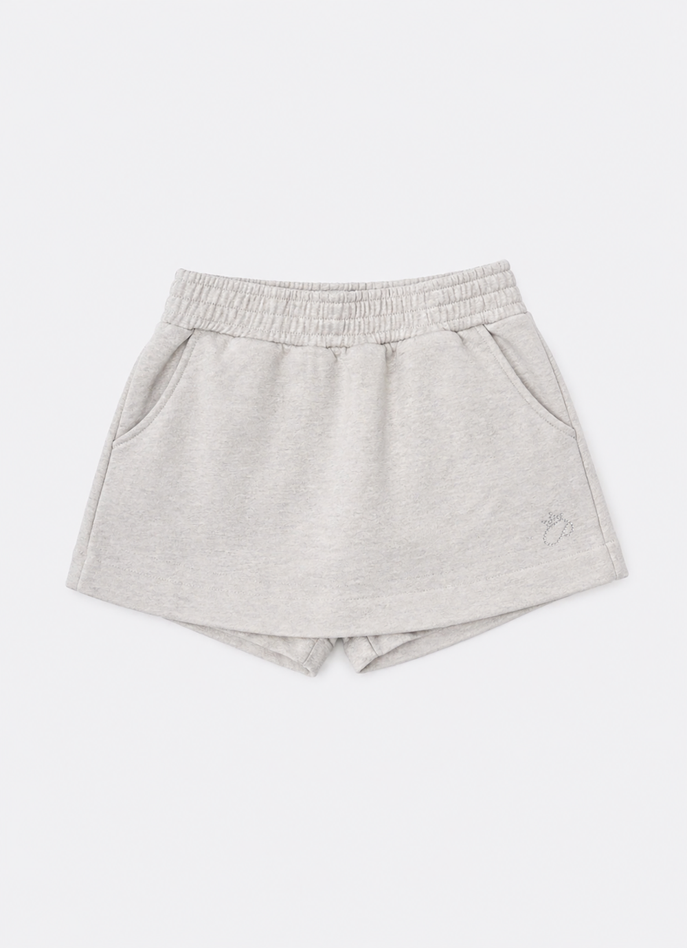 Short Saia Moletom P Cristal