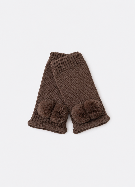 Luva Tricot Pompom