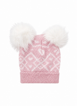 Touca Tricot Jacquard Floco E Coração Après