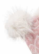 Touca Tricot Jacquard Floco E Coração Après