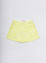 Short Algodão Cós Duplo Mini Listras