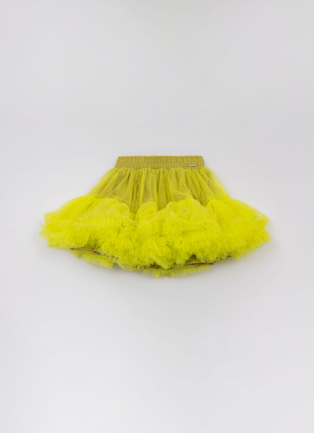 Saia Short com Tule Babado Frufru