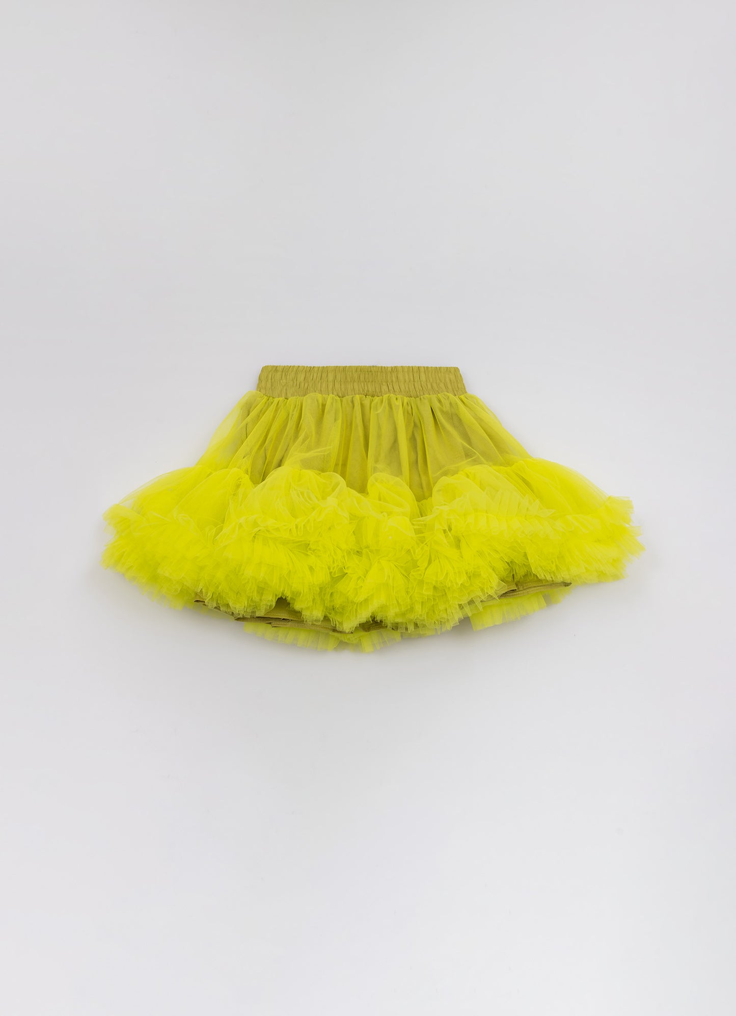 Saia Short com Tule Babado Frufru