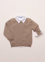 Blusa Tricot Canguru For Boys