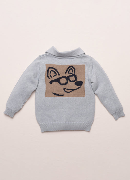 Blusa Tricot Gola Polo Boys Club For Boys