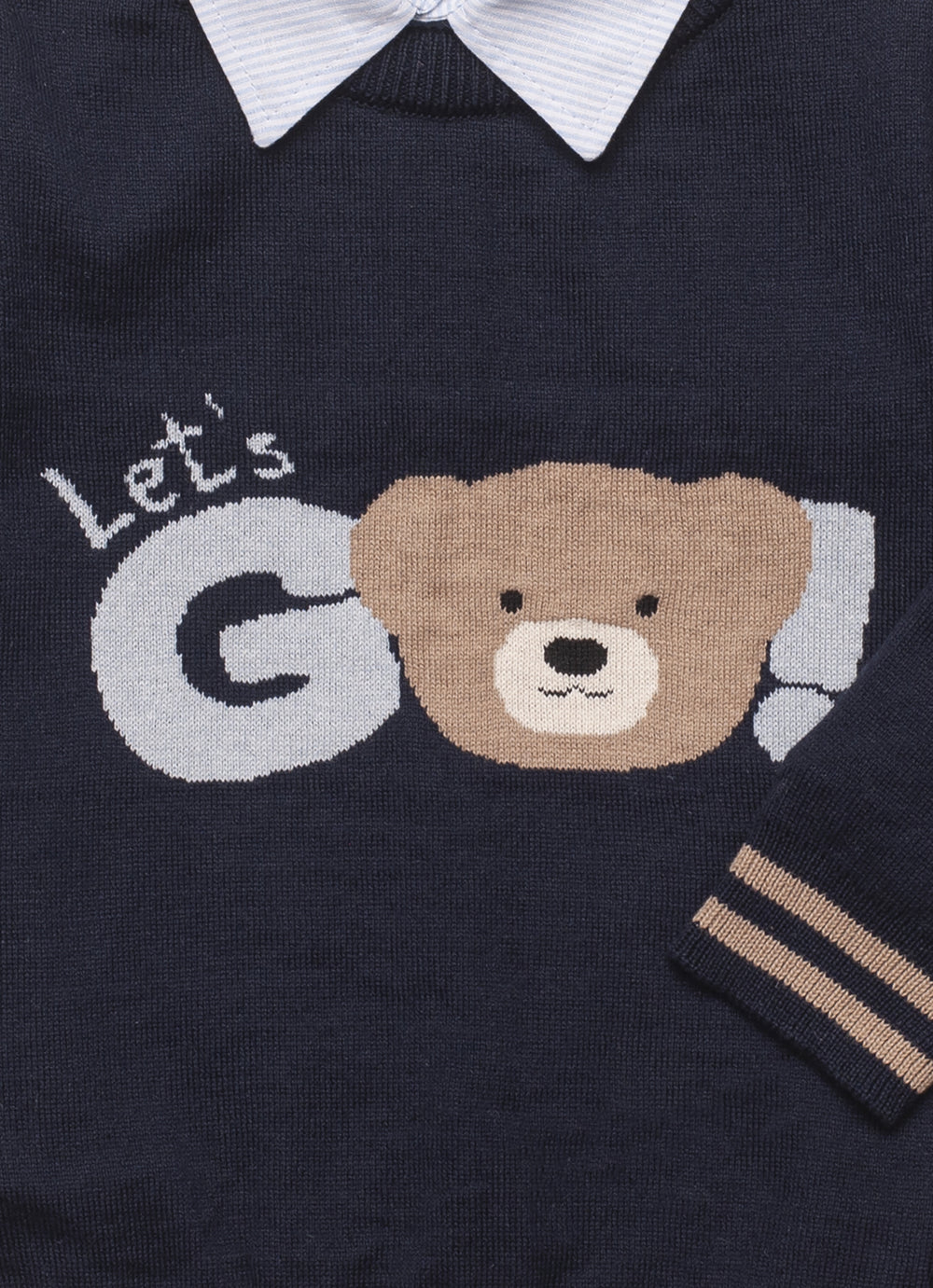 Blusa Tricot Lets Go For Boys