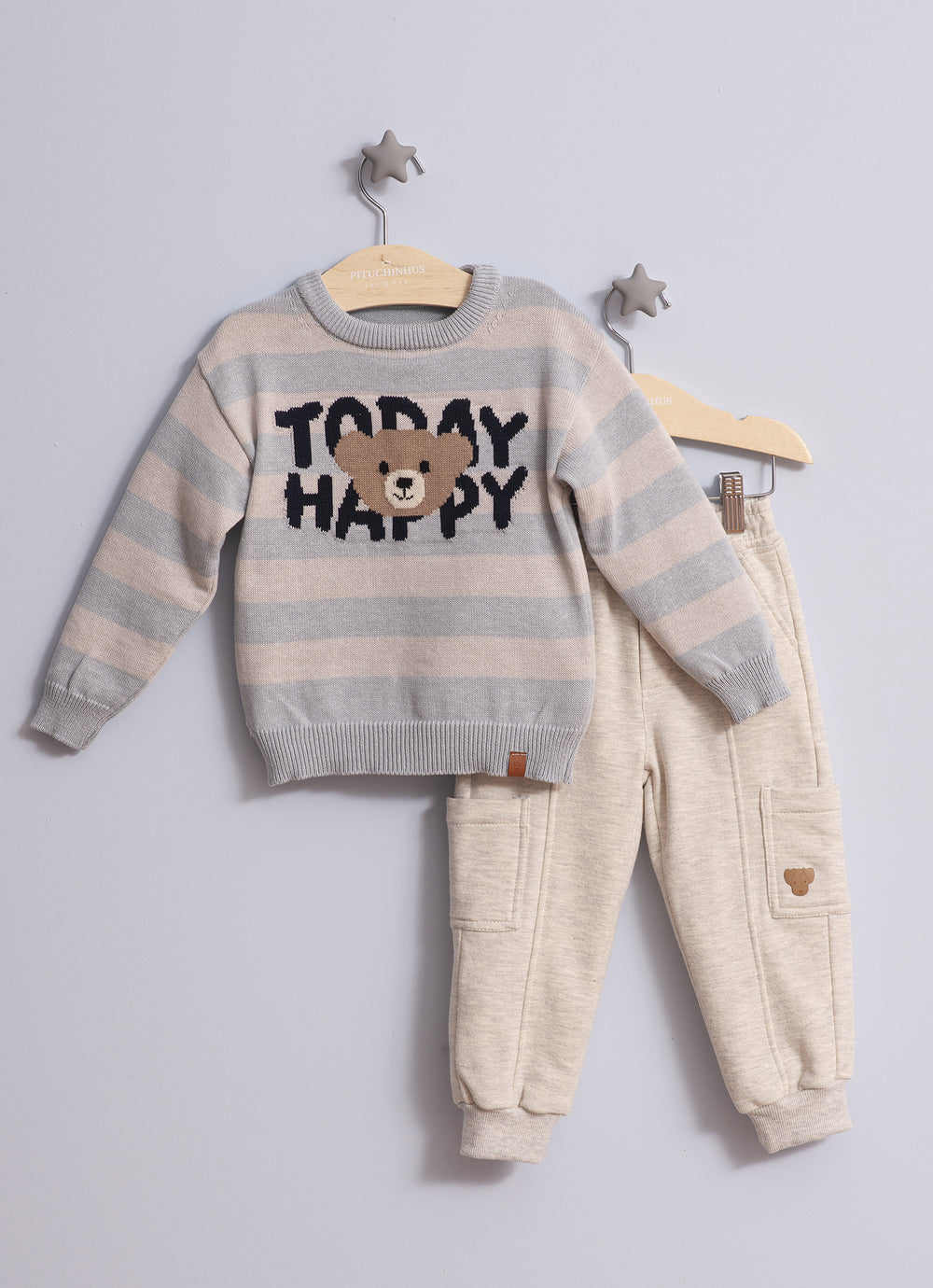Blusa Tricot Today Happy For Boys