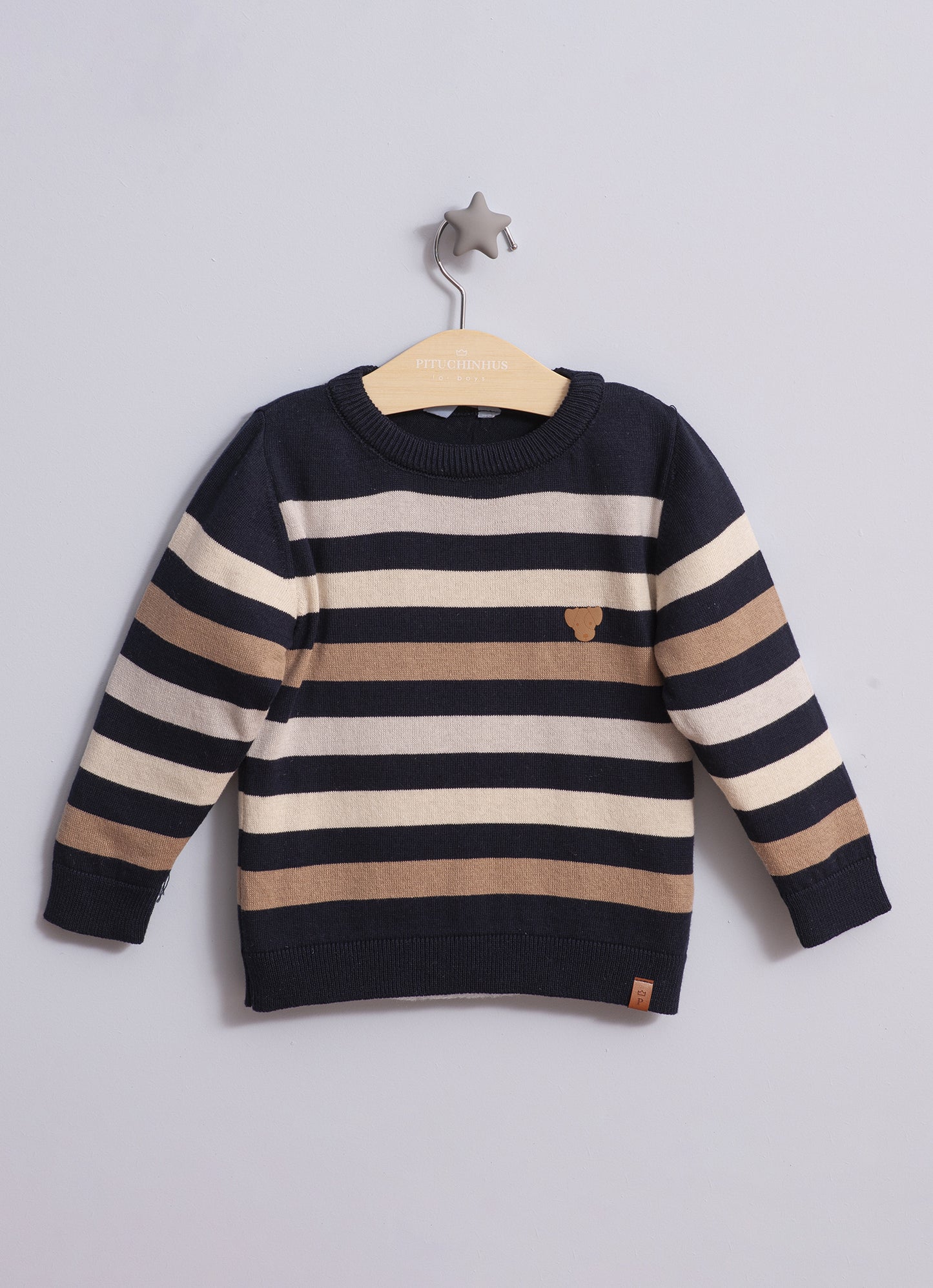 Blusa Tricot Listrada For Boys