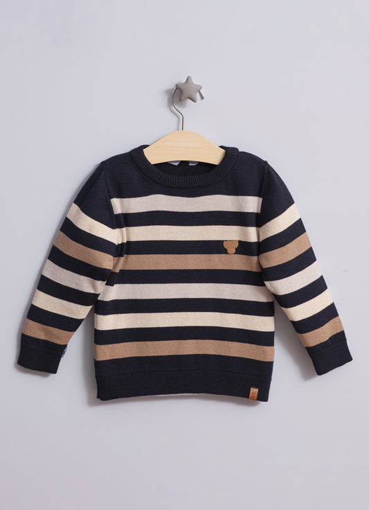 Blusa Tricot Listrada For Boys