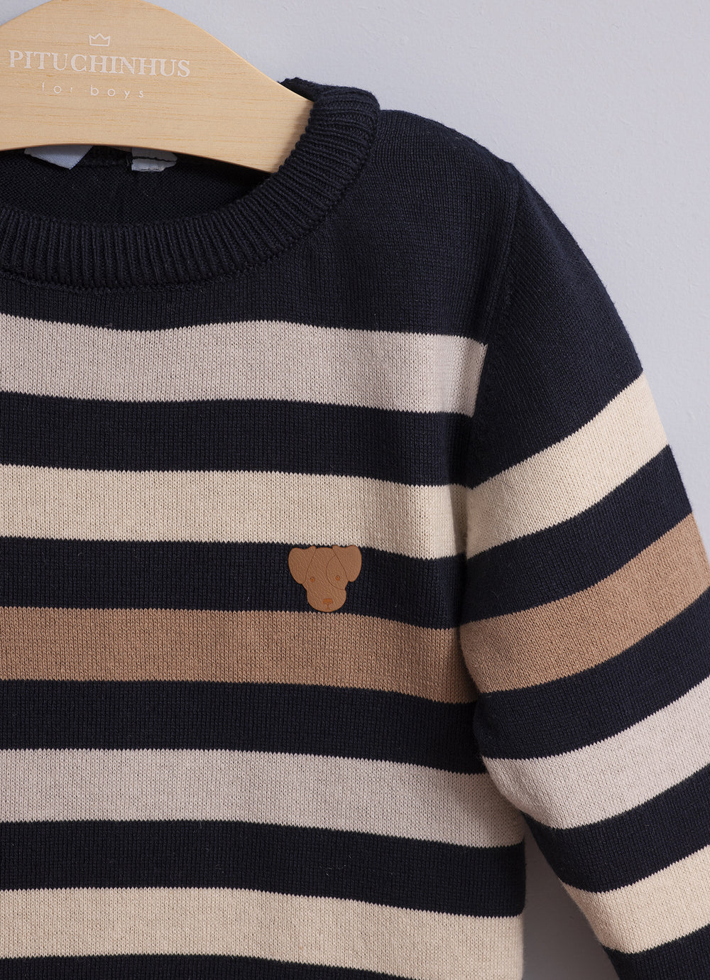 Blusa Tricot Listrada For Boys