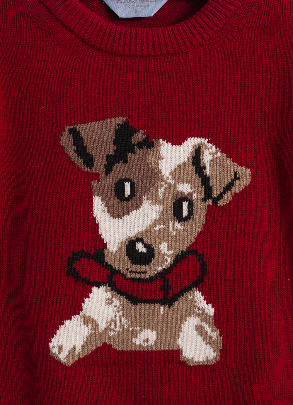 Blusa Tricot Cachorro Coleira For Boys