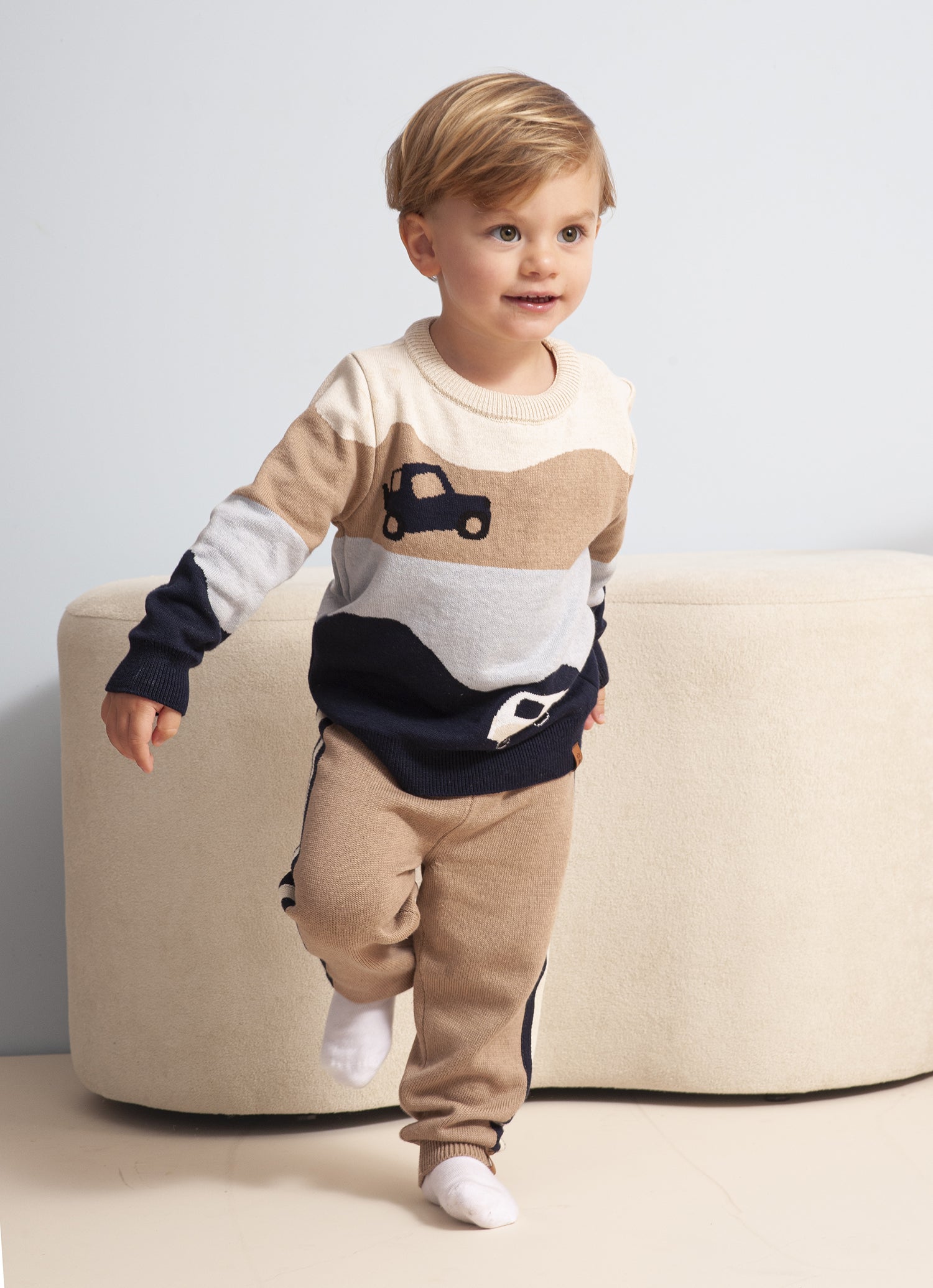 Jogging Tricot Listra Lateral For Boys
