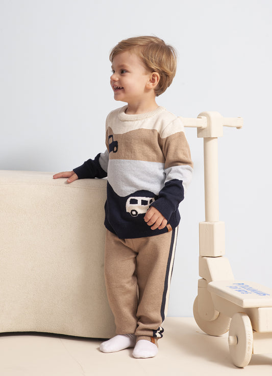 Jogging Tricot Listra Lateral For Boys