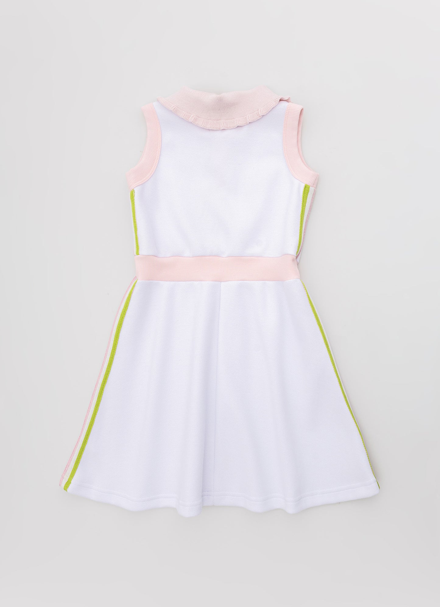 Vestido Malha Piquet Gola Polo Babadinho