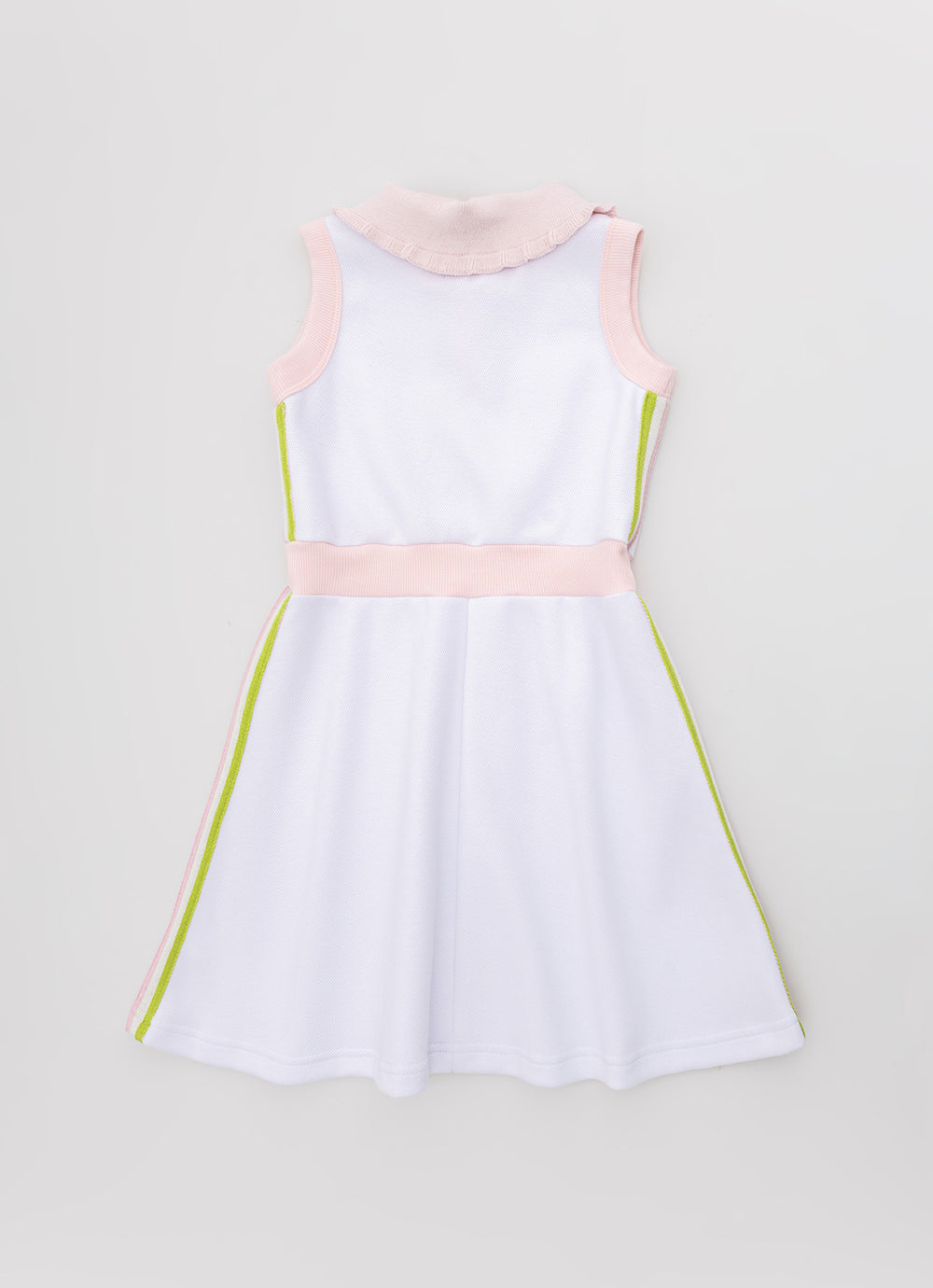 Vestido Malha Piquet Gola Polo Babadinho