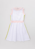 Vestido Malha Piquet Gola Polo Babadinho