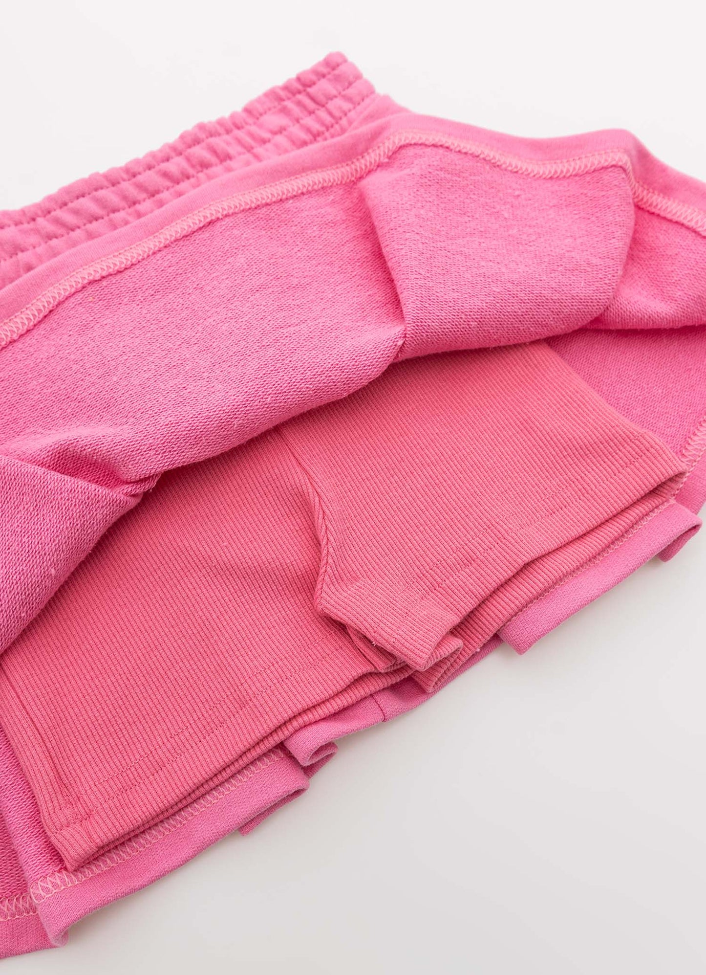 Saia Short Moletom Pregas