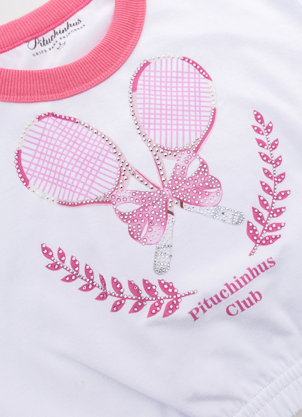 Blusa Cotton Serigrafia Raquete