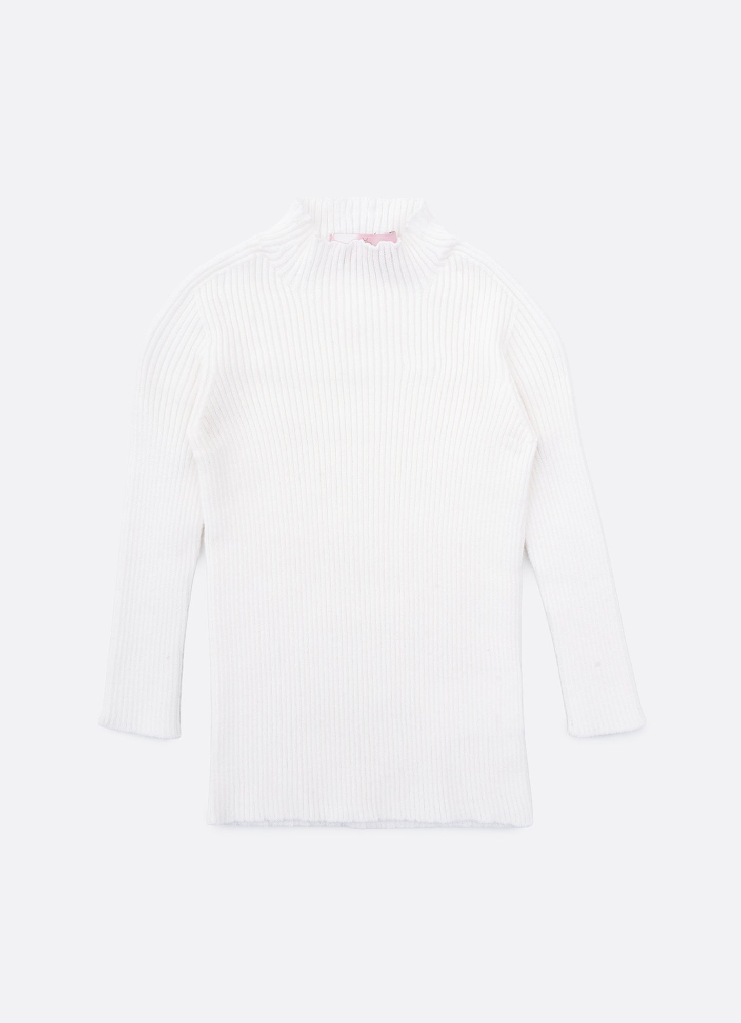 Básica Canelada Tricot Sem Costura