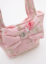 Bolsa Algodão Estampado Laço