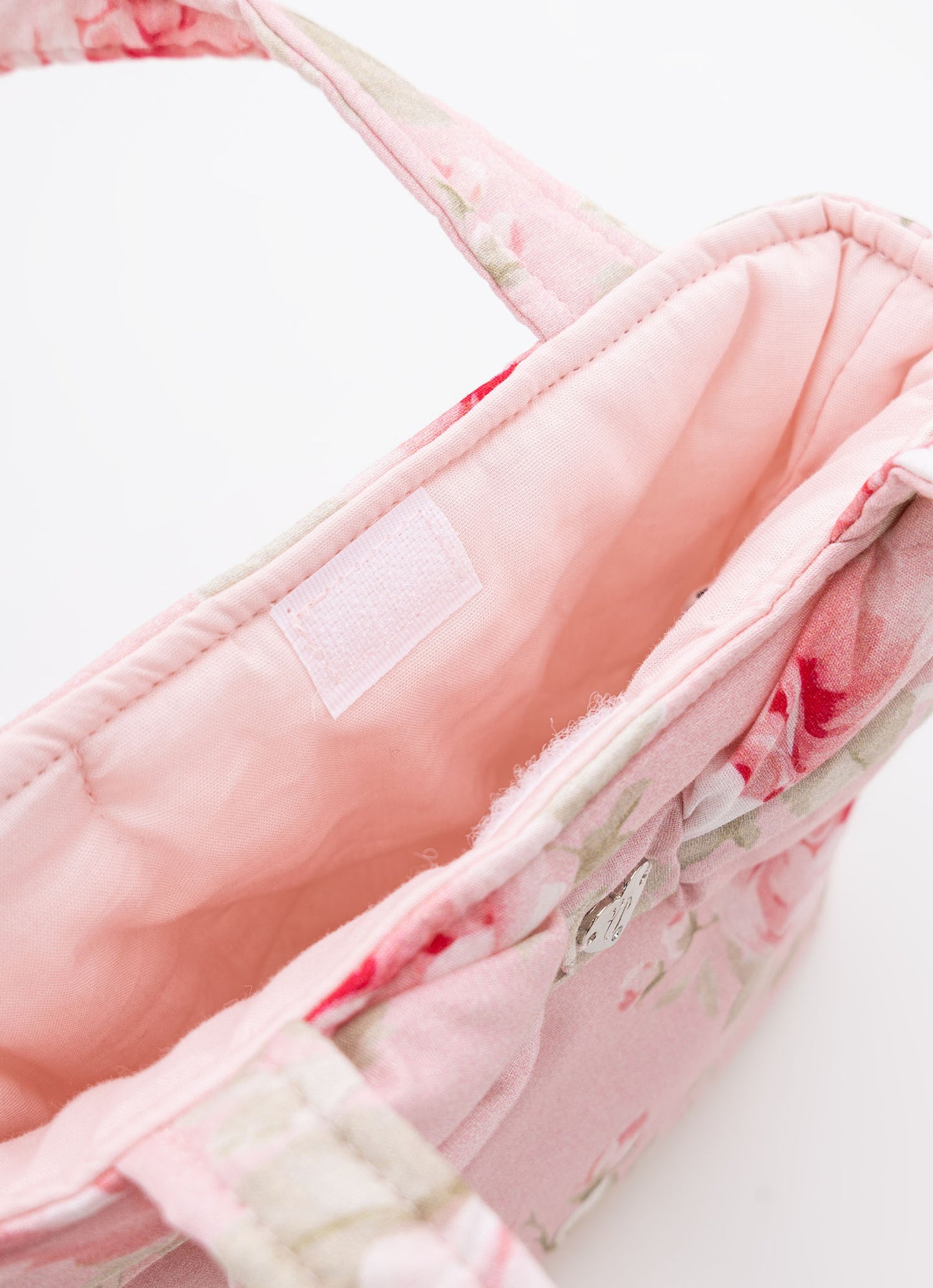 Bolsa Algodão Estampado Laço