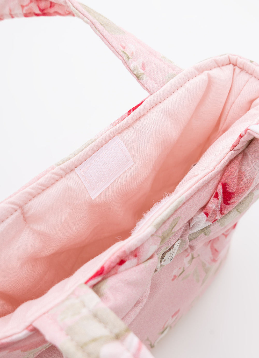 Bolsa Algodão Estampado Laço