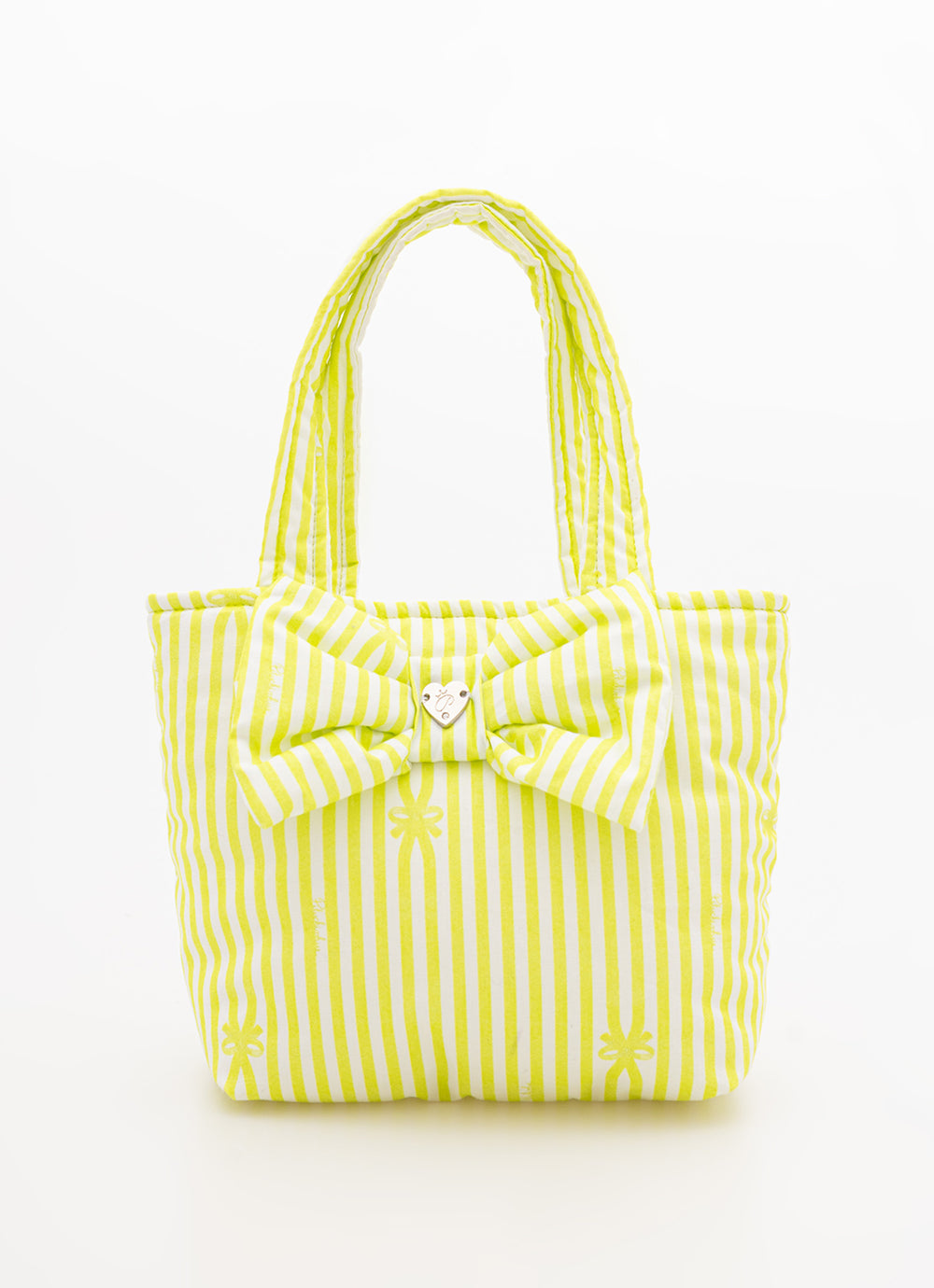 Bolsa de Algodão Estampado Laço