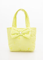 Bolsa Algodão Estampado Laço