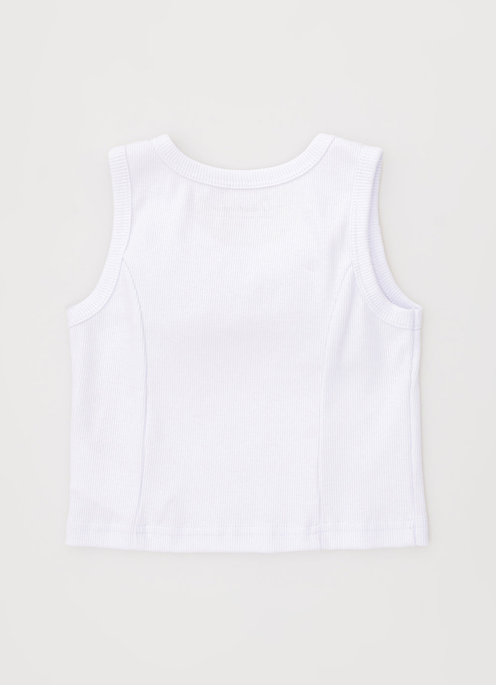 Regata Cropped Maxi Laço Puffer Listrado