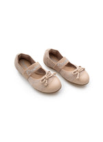 Sapatilha Knit Biqueira e Laço Couro