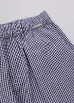 Short Algodão Xadrez Patches