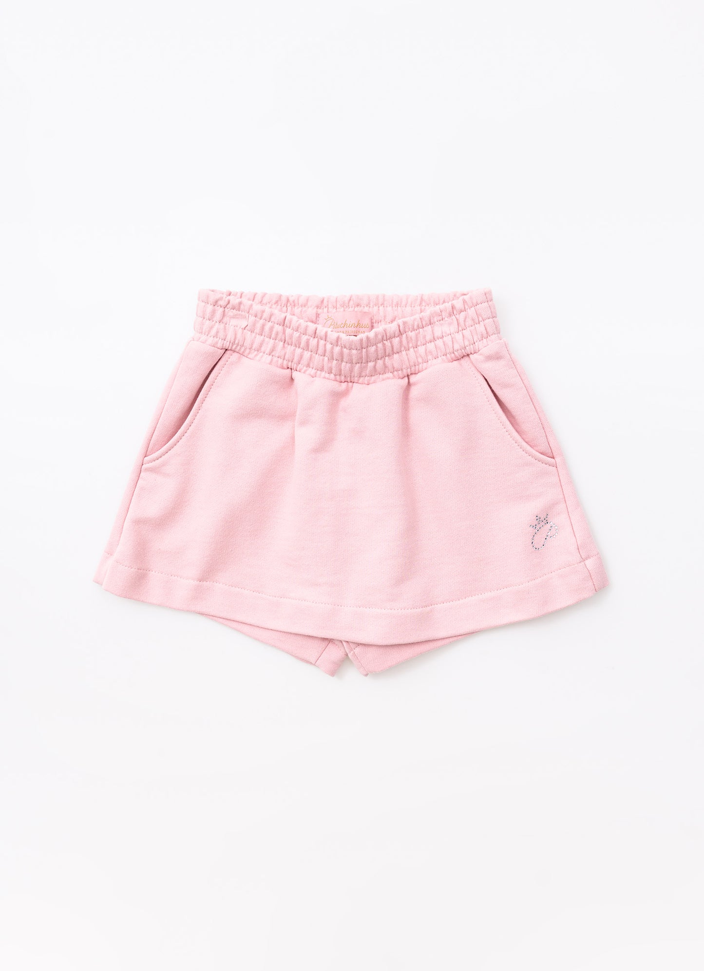 Saia Short Moletom P Cristal