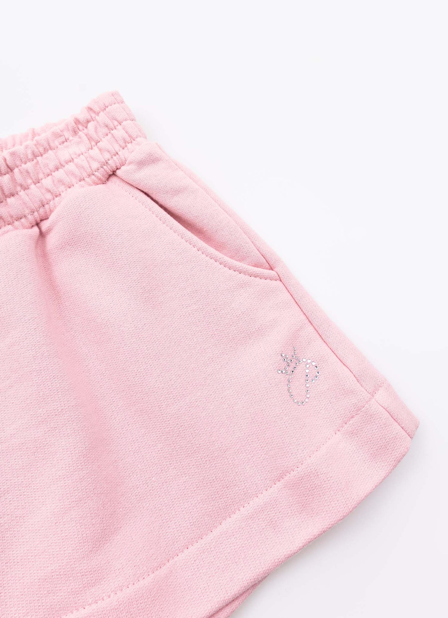 Saia Short Moletom P Cristal