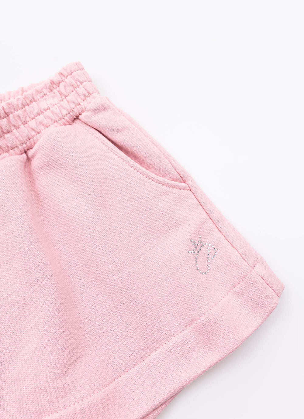 Saia Short Moletom P Cristal