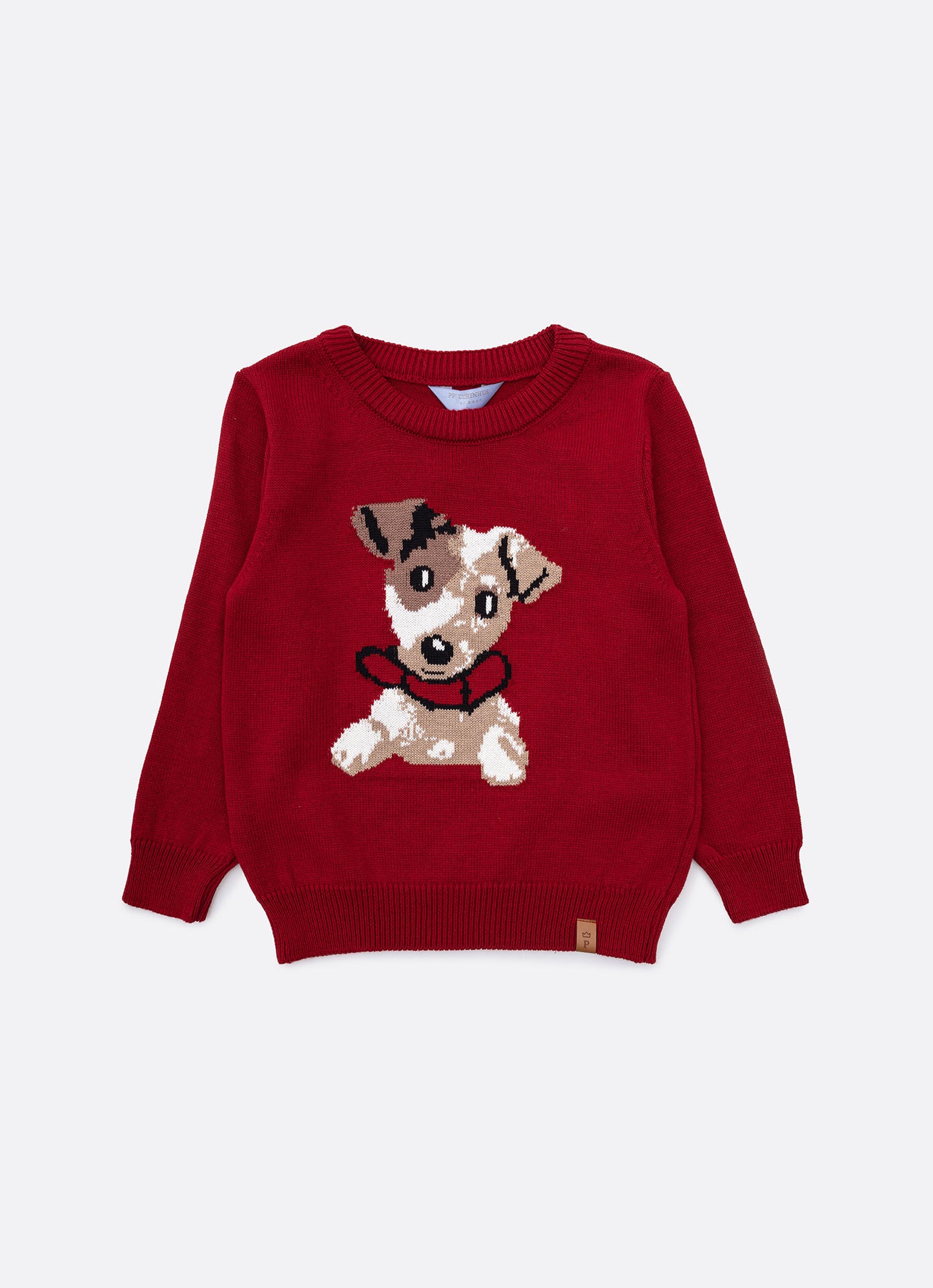 Blusa Tricot Cachorro Coleira For Boys