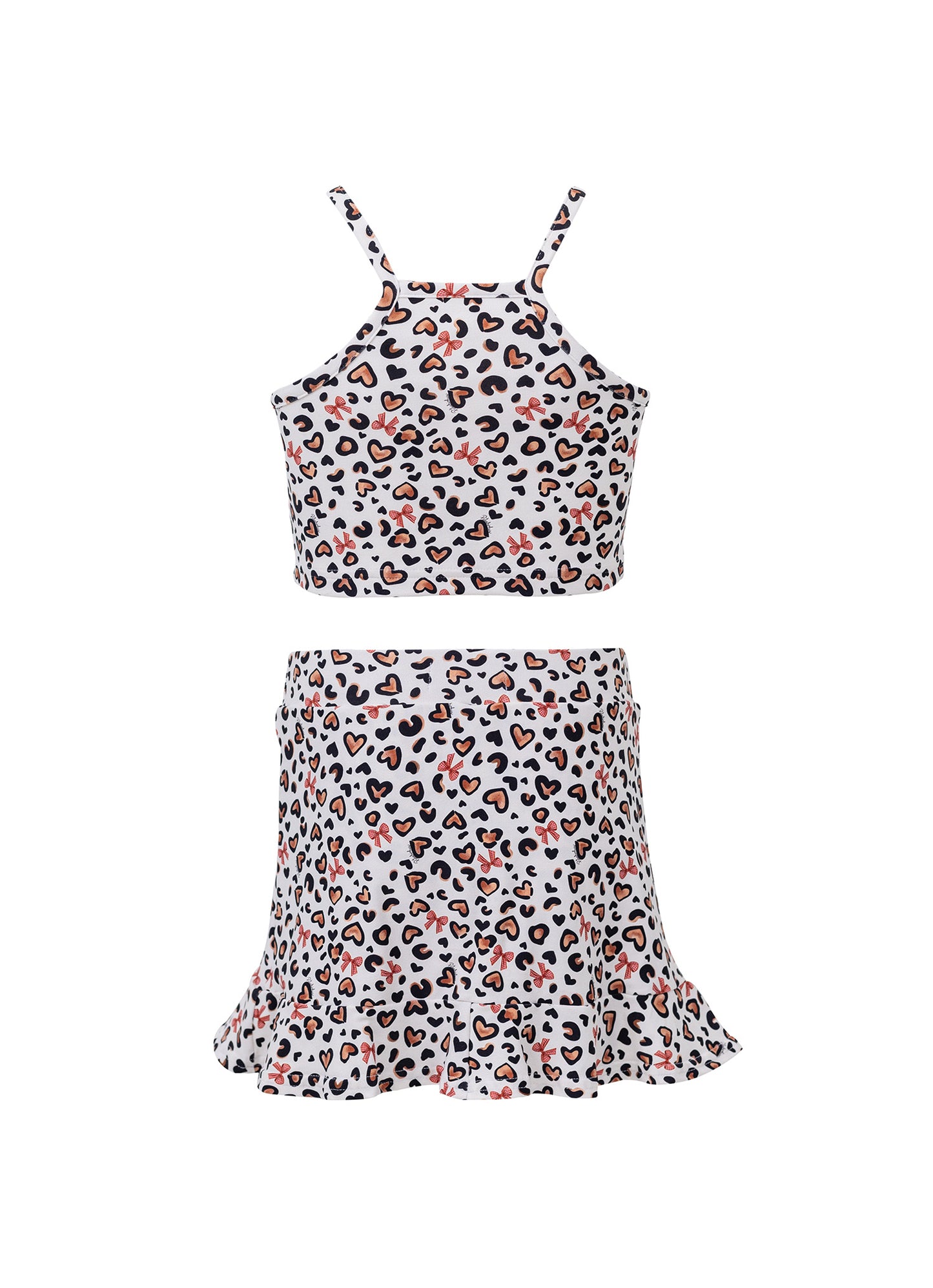 Conjunto Short Saia Light Estampado Resort