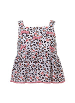 Blusa Algodão Animal Print Resort