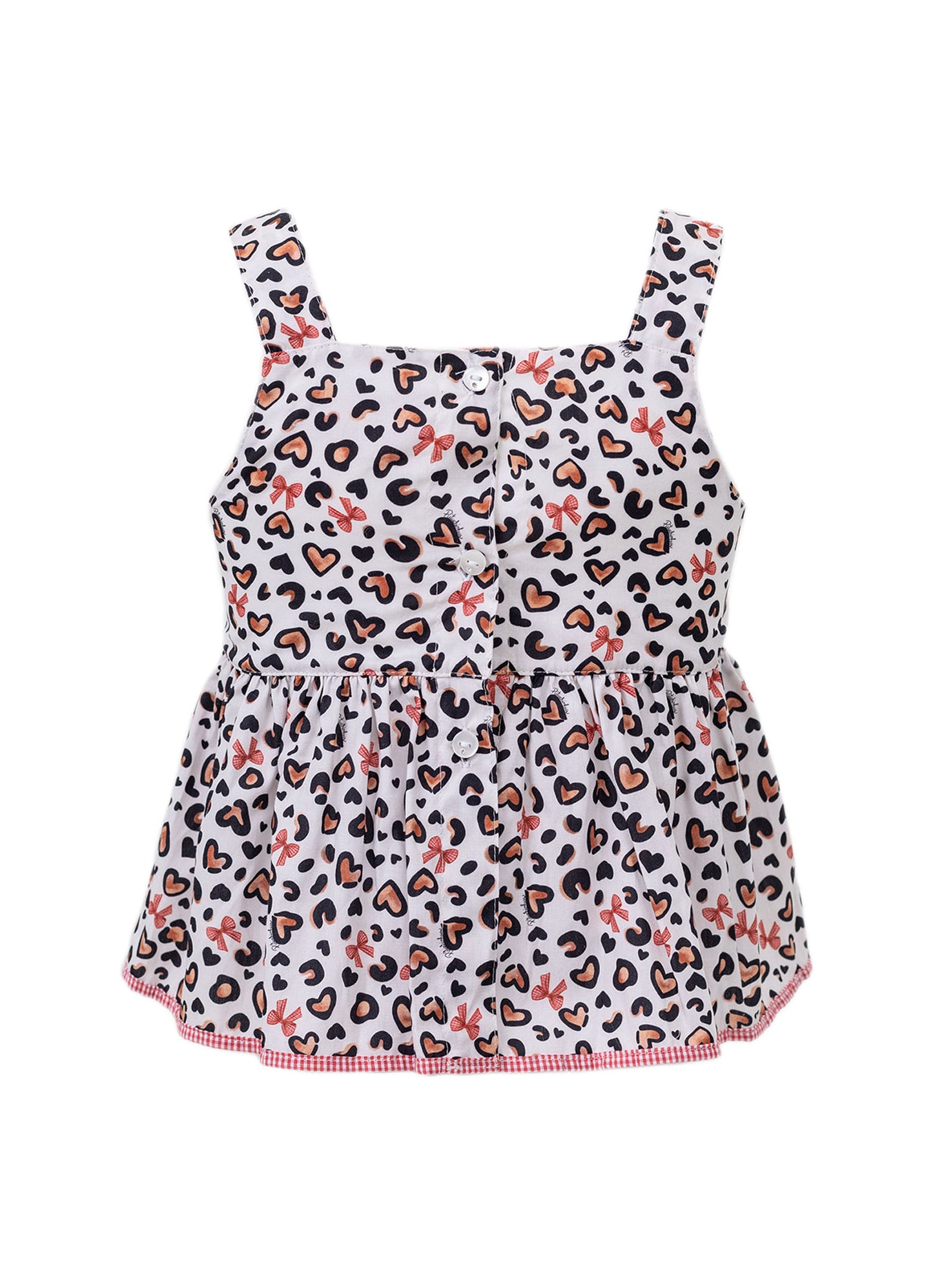 Blusa Algodão Animal Print Resort