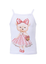 Blusa Alça Rib Ursa Resort