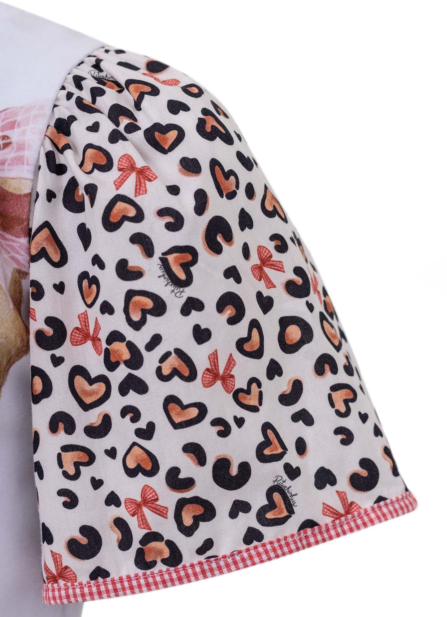 Blusa Cotton Ursa Animal Print Resort