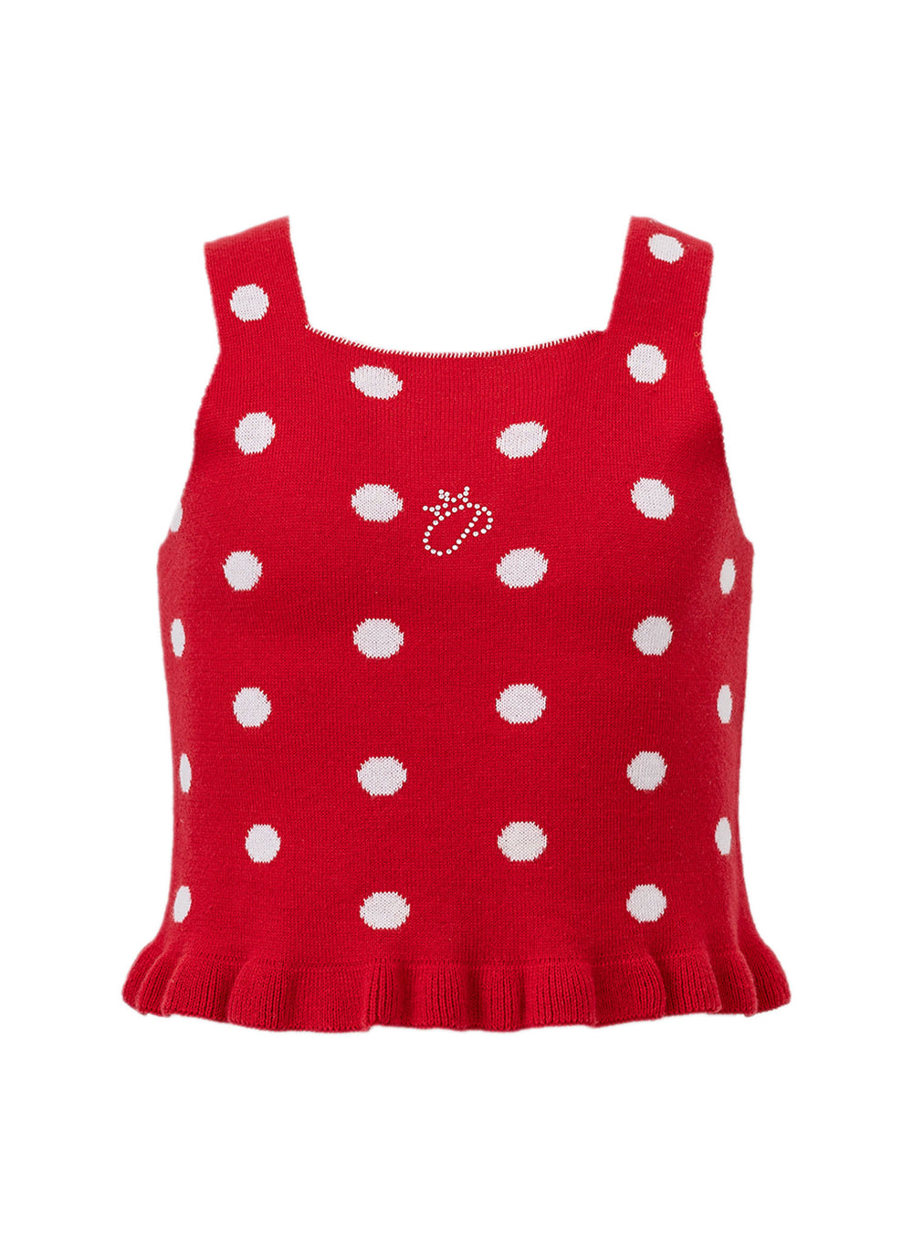 Blusa Tricot Poá Resort